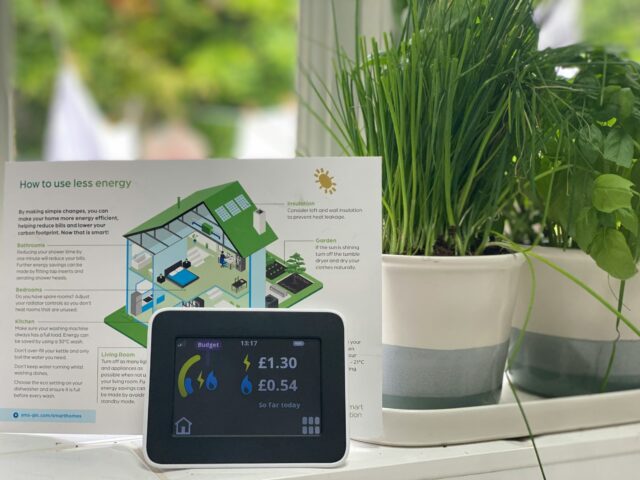 Tableau de bord de maison intelligente avec gestion énergétique